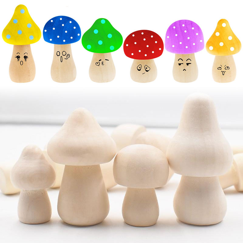 5PCS Mini Unfinished Wooden Mu - огляд і ціна Diy Automation Projects