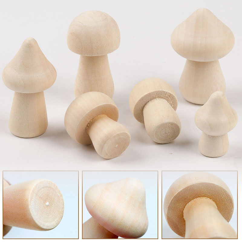 5PCS Mini Unfinished Wooden Mu - огляд і ціна Diy Automation Projects