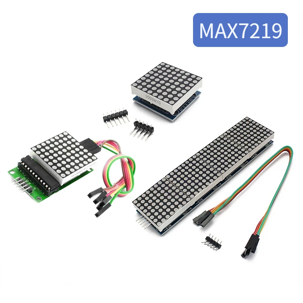 MAX7219 8x8 Dot Matrix Module  - огляд і ціна Rgb Led Matrix 8X8