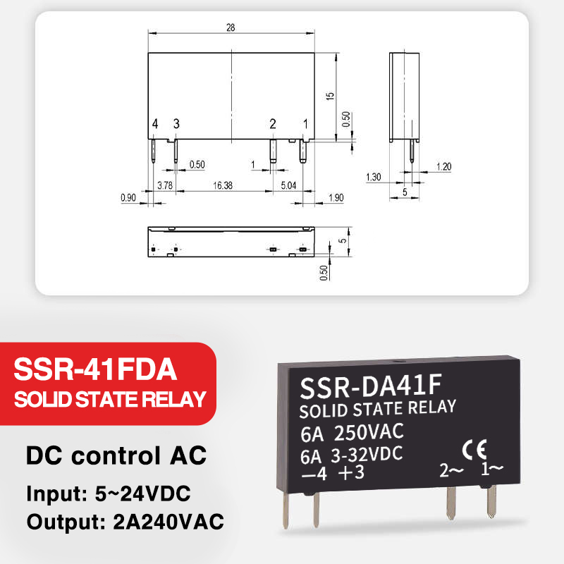 Slim Relay SSR-41FDA SSR-41FDD - огляд і ціна Shelly Relay Module