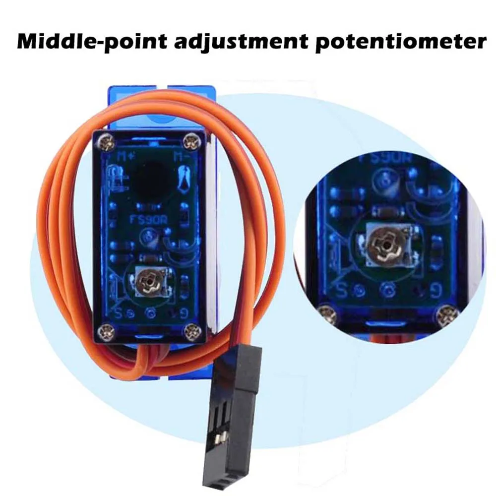 Feetech Mini FS90R Micro Servo - огляд і ціна Diy Automation Projects
