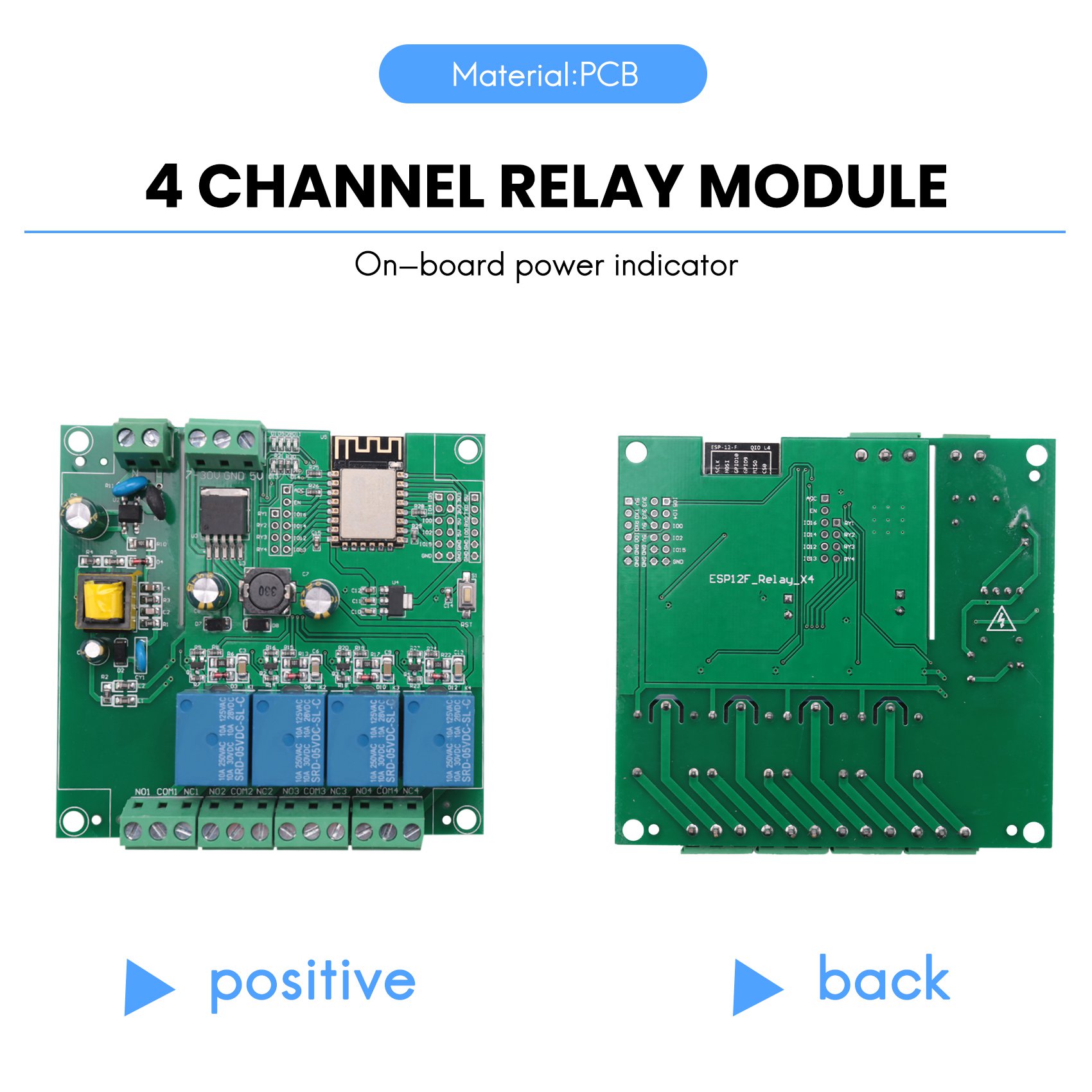 SCLS ESP8266 Wireless WIFI 4 C - огляд і ціна Relay 8 Channel Board