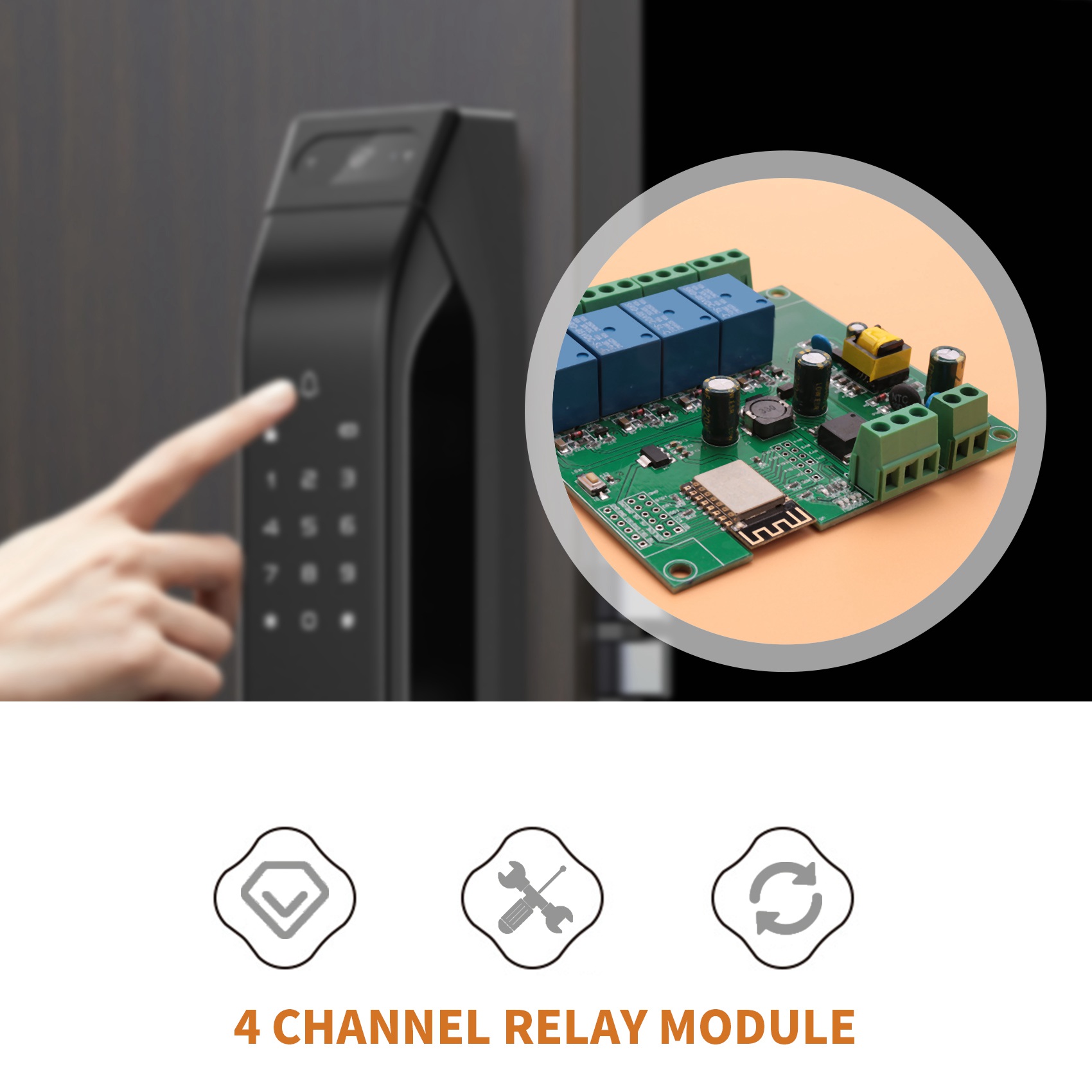 SCLS ESP8266 Wireless WIFI 4 C - огляд і ціна Relay 8 Channel Board