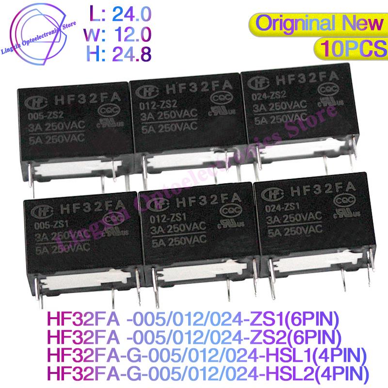10Pcs/lot HF32FA -G- 005 -012  - огляд і ціна Shelly Relay Module