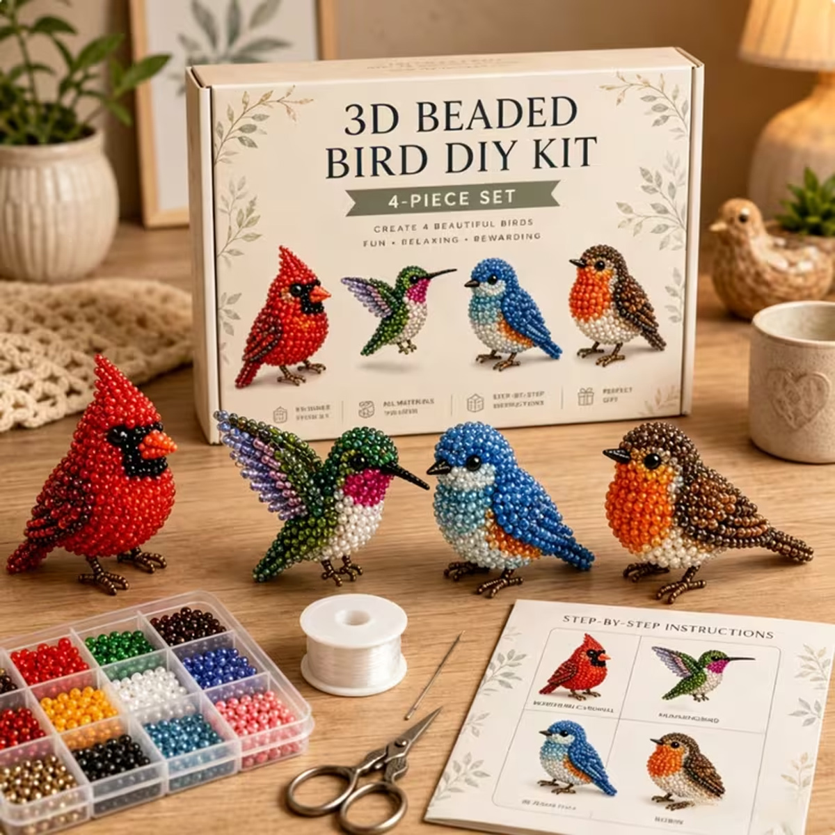 Mini 3D Beaded Animal DIY Kit, - огляд і ціна Diy Automation Projects
