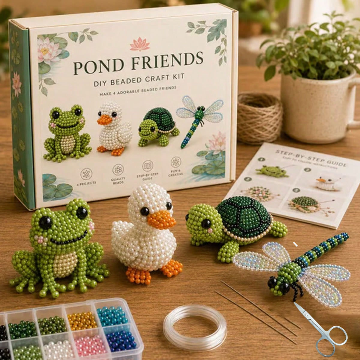 Mini 3D Beaded Animal DIY Kit, - огляд і ціна Diy Automation Projects