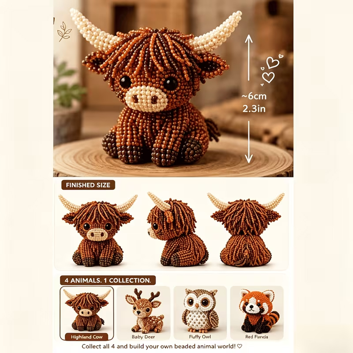Mini 3D Beaded Animal DIY Kit, - огляд і ціна Diy Automation Projects