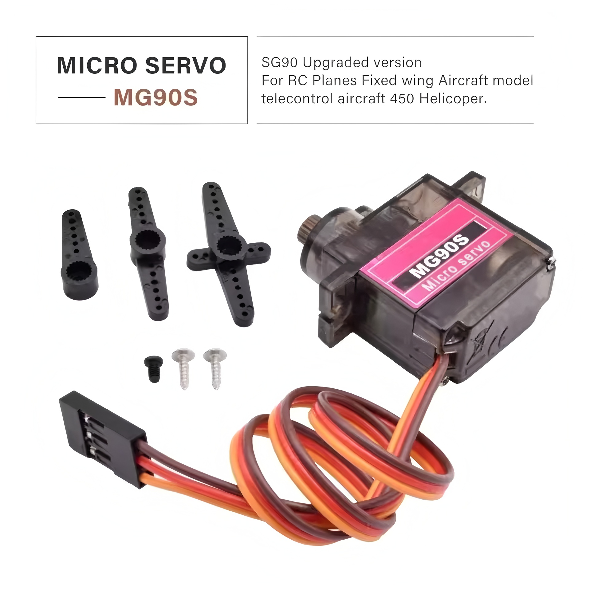4/5/10/20pcs MG90S Micro Servo - огляд і ціна Diy Automation Projects