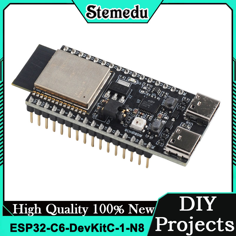 ESP32 C6 DevKitC 1 N8 IoT Boar - огляд і ціна Iot Diy Home Automation