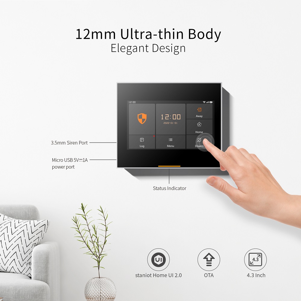 Staniot 433MHz Wireless Wifi 4 - огляд і ціна Smart Home Automation Diy