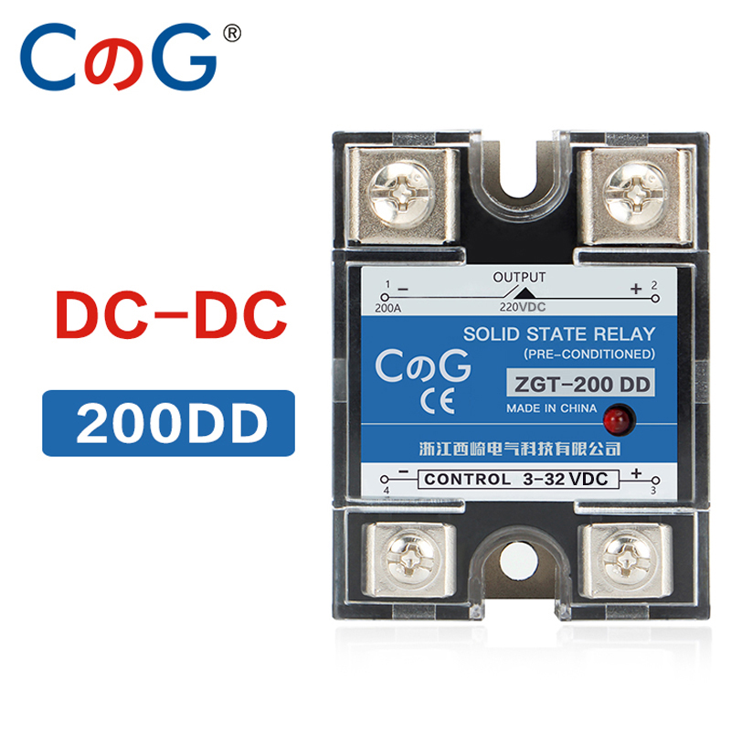 CG SSR-200DD 200A 220V 380V 60 - огляд і ціна Shelly Relay Module